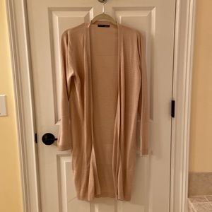 Blacktape Pale pink duster Size XS. NWOT